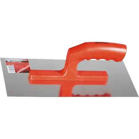 Гладилка 280х130мм из нержавеющей стали, пластмассовая рукоятка MATRIX