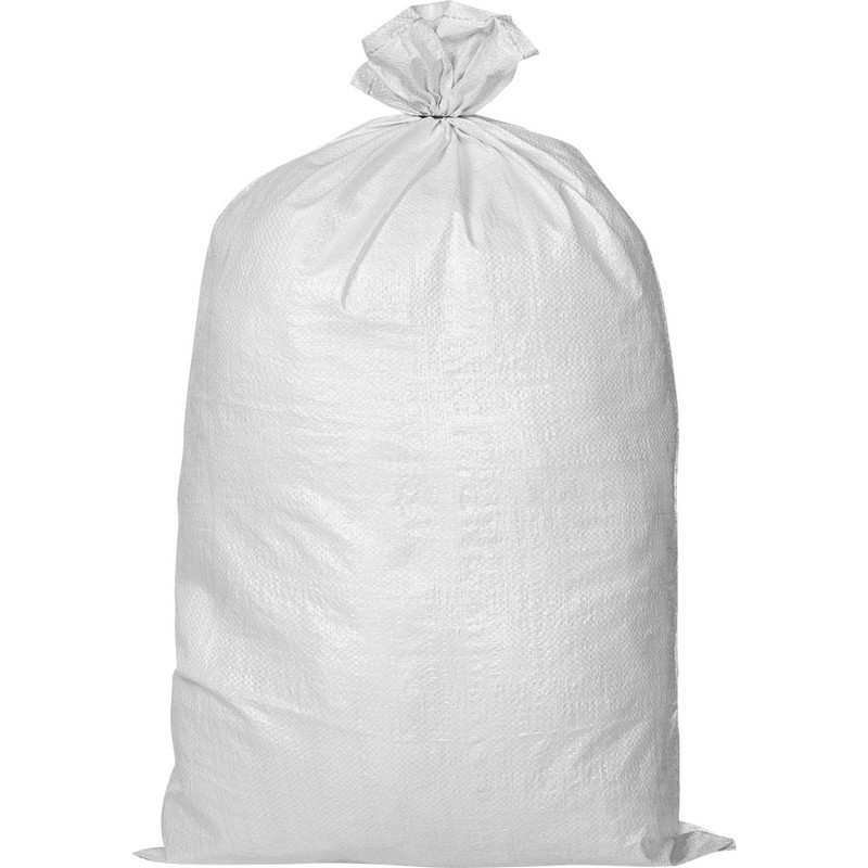 Мешок для строительного мусора ПП ТКАНЫЙ 55*105 Белый Упаковка 10шт