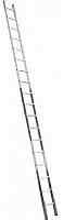 Лестница алюминиевая Алюмет Н1 5112 (1секция 12 ступений) в3350мм, ш390мм, 4,8кг приставная