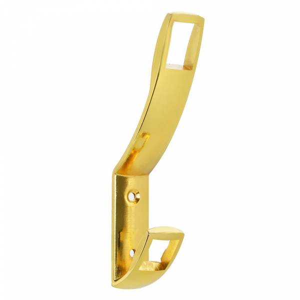 Крючок АЛБА К2409 2-х рожковый золото (стандарт) ОН-155