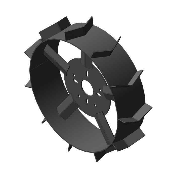 Грунтозацеп под универсальную ступицу 445/120 мм. сплошной обод 