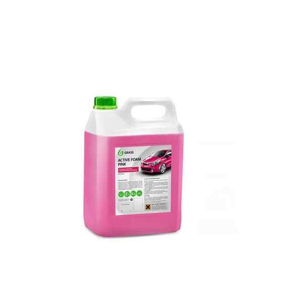 Шампунь для бесконтактной мойки GRASS Active Foam Pink (концентрат) 6 кг
