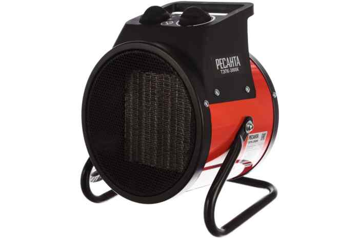 Пушка тепловая РЕСАНТА ТЭПК-3000K  керам.нагреватель, круглая