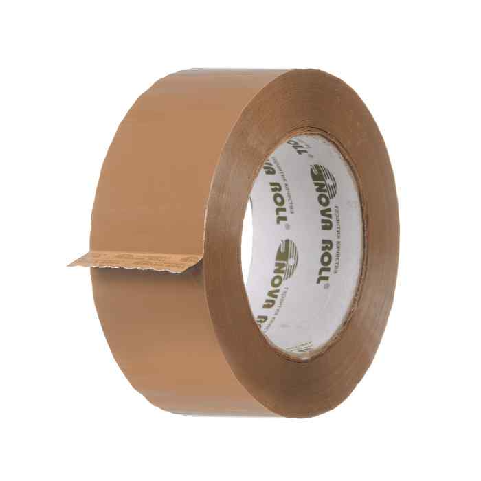 Скотч 48мм х 150м, темный  упаковочный NOVAROLL арт.0120-345X 