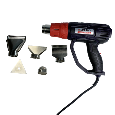 Фен HAG 2000E SPARKY (2000 Вт., 60/350/600 С,.500 л. кейс)