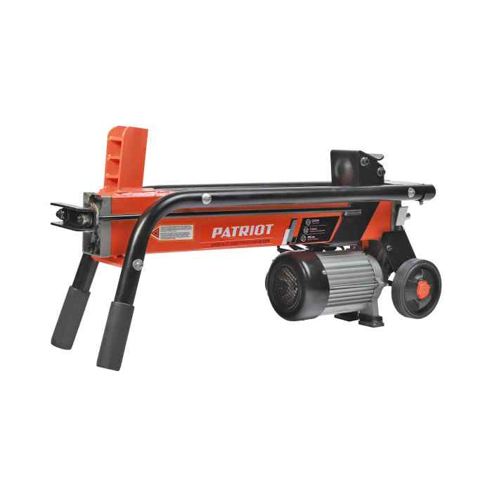 Дровокол электрический PATRIOT  CE 5215 (2.2кВт, усилие сжатия 5т, макс. длина бревна 52см, D бревна