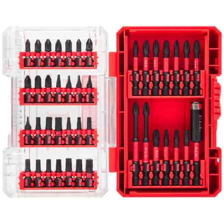 Набор ударных магнитных бит P.I.T. DRUA ASET04-0042 (42шт, биты 25мм/50мм/75мм, держатель бит, кейс)