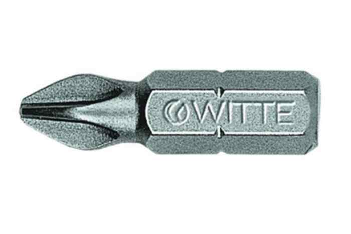 Бита PH 1 х25 мм  повышенной твердости WITTE