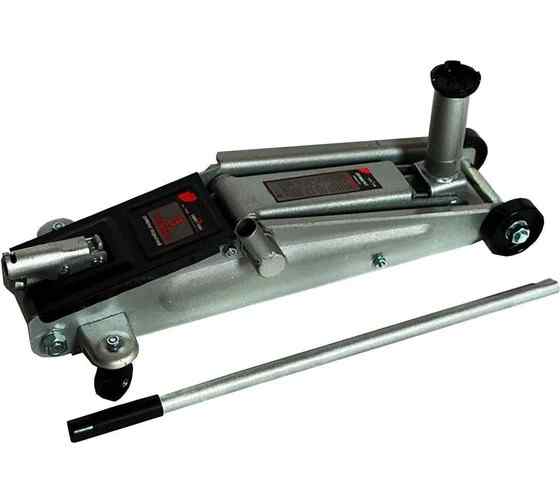 Домкрат подкатной 3т. 150-530мм с "подстаканником" 150-530мм/СЕРВИС КЛЮЧ*