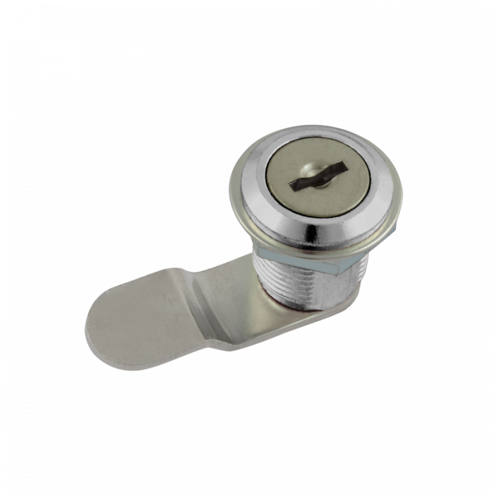 Замок почтовый "Нора-М" 6103-16 изогнутая планка (хром)