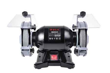 Станок точильный электрич. P.I.T. PBG125-C3 (200Вт, 2950 об/мин, круг Ø125х12,7х16мм, пылезащита)