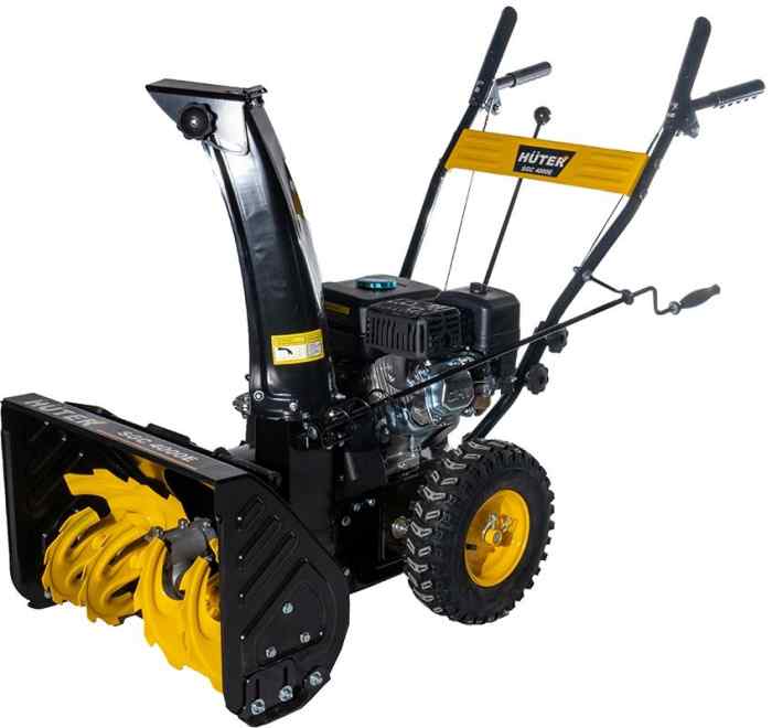 Снегоуборщик бензиновый Huter SGC 4000E   6,5 л.с, 56см/42 см, 4в/2н