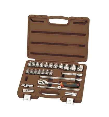 Набор головок 1/2" DR 8-32мм, 25 предмета/OMBRA