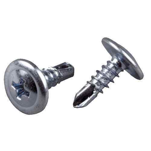 Саморез 4,2х25 полусфера-прессшайба, сверло, цинк - 100шт