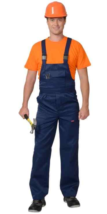 Полукомбинезон "Профессионал" темно-синий