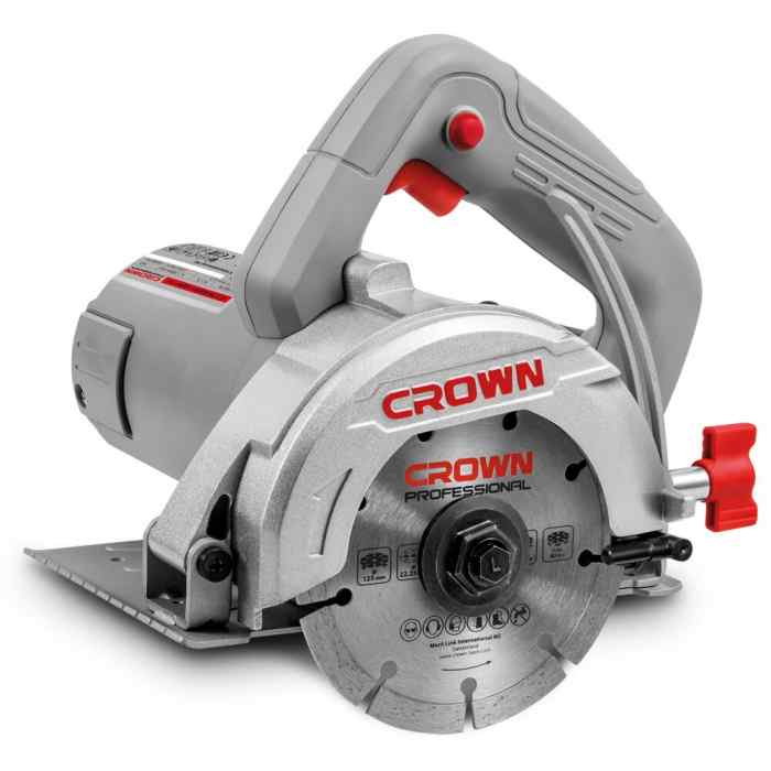 Пила дисковая алмазная по камню CT15228-125-W (1300Вт, 155 мм, коробка)/CROWN