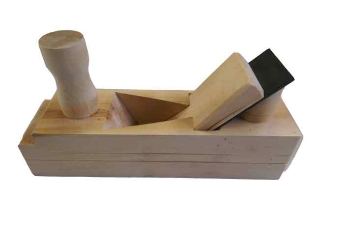 Рубанок деревянный с одинарным лезвием 240х65 мм КУРС