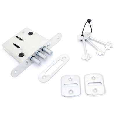 Замок врезной б/руч. Ижевск ЗВ 8-4Н-01 трехригельный (2895)