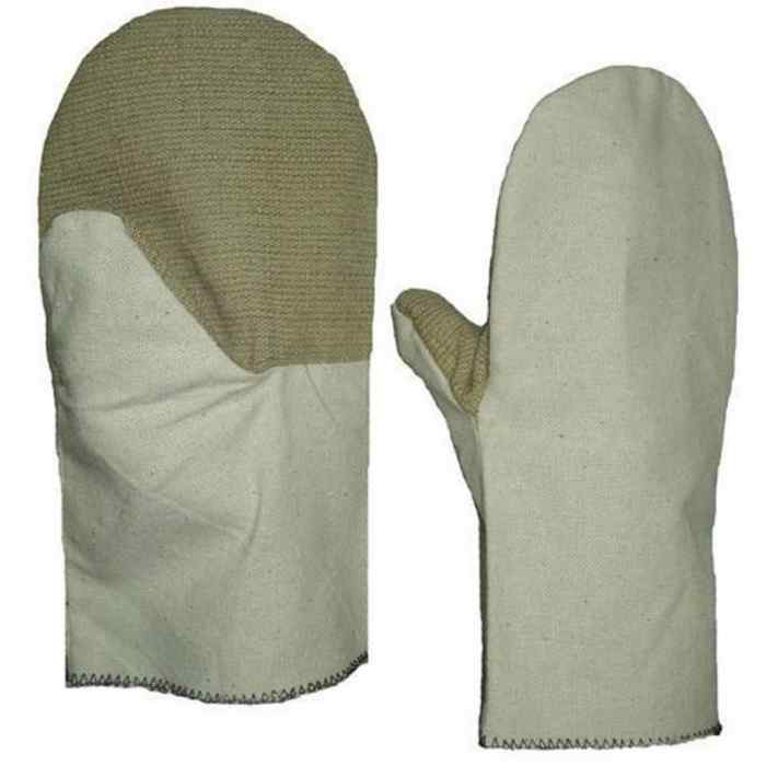 Рукавицы х/баппрет.пл.230 с брез.нал пл.400гр+п/нмиткаль №1