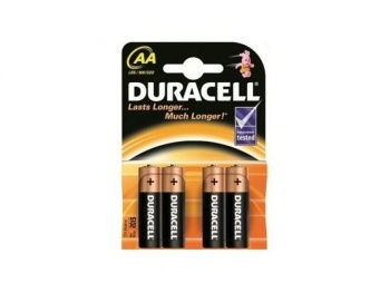 Батарейка LR06 AA BL4 Basic DURACELL