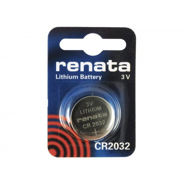 Батарейка CR2032 BL1 дисковая литиевая "Renata"