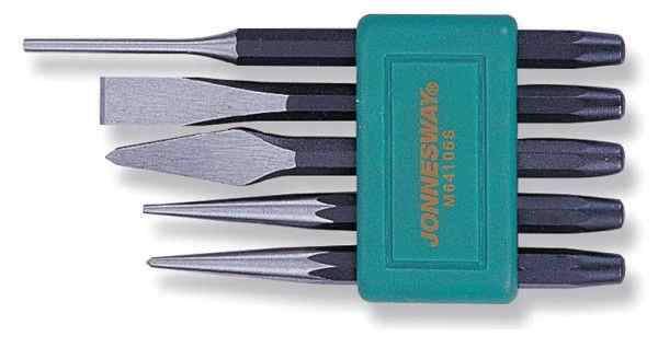 Набор кернов и зубил, 5 предметов/JONNESWAY M64105S