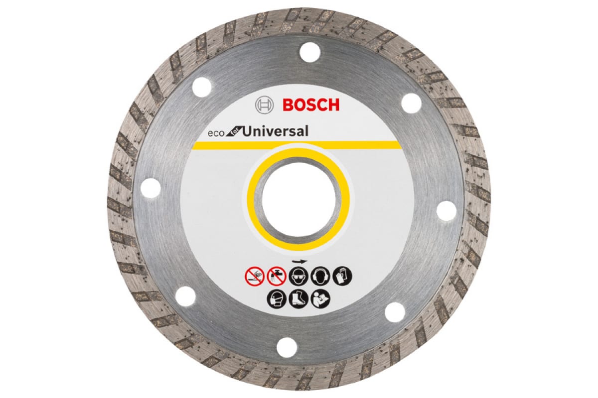 10 штук Диск алмазный ECO Universal Turbo (230х22.2 мм) Bosch