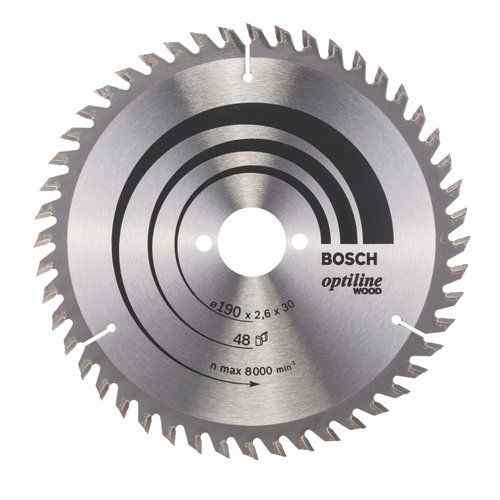 Диск пильный 190х30х48 OPTILINE/BOSCH (шт)