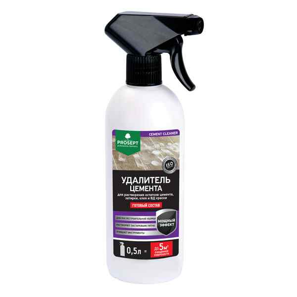 Удалитель цемента 0,5л готовый состав CEMENT CLEANER PROSEPT