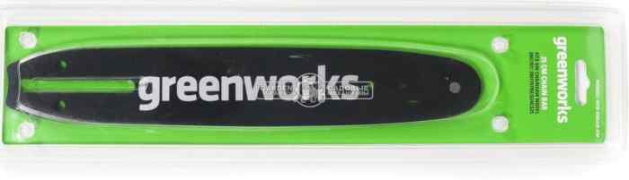 Шина для пилы Greenworks 25 см
