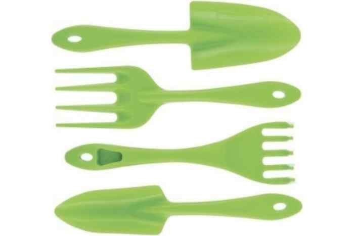 Набор садового инструмента, полипропиленовый, 4 предмета, Россия// Palisad