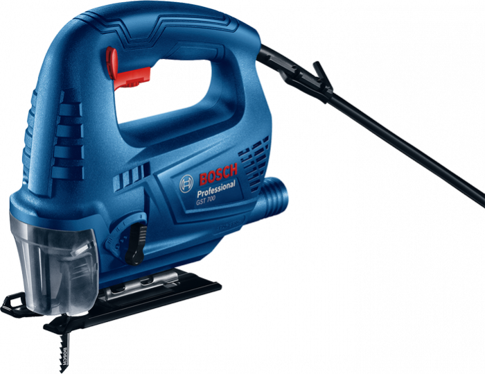Лобзик GST 700 E / Bosch (500Вт, 70мм, рег. скорости, маятник, SDS-система)
