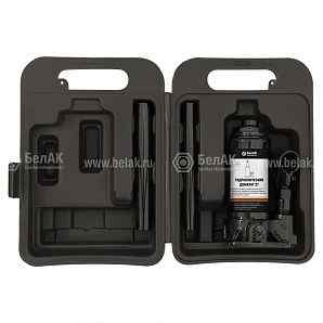 Домкрат гидравлический бутылочный 2т (выс.подъема 145-285мм, кейс) / БелАК 