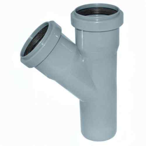 Тройник d 50х50х45 канализ.