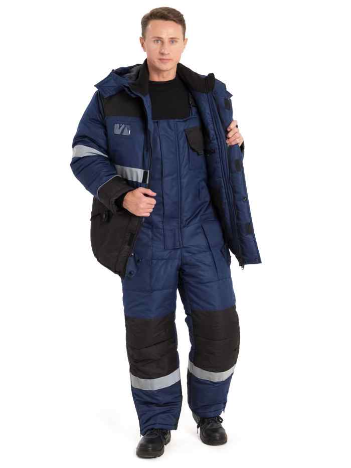 Костюм «НордМен» синий/чёрный