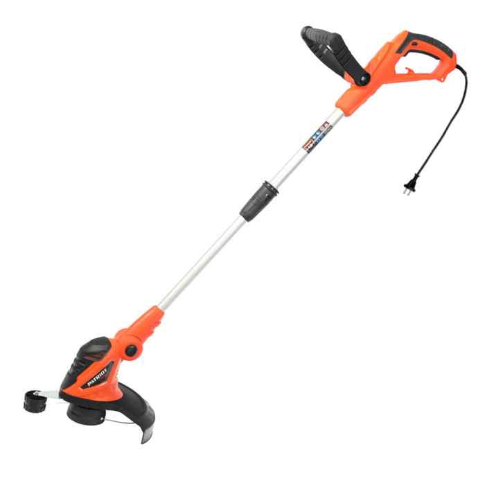 Триммер электрический PATRIOT PT 500, мощность 500Вт, телескопическая штанга, опорное колесо, регули