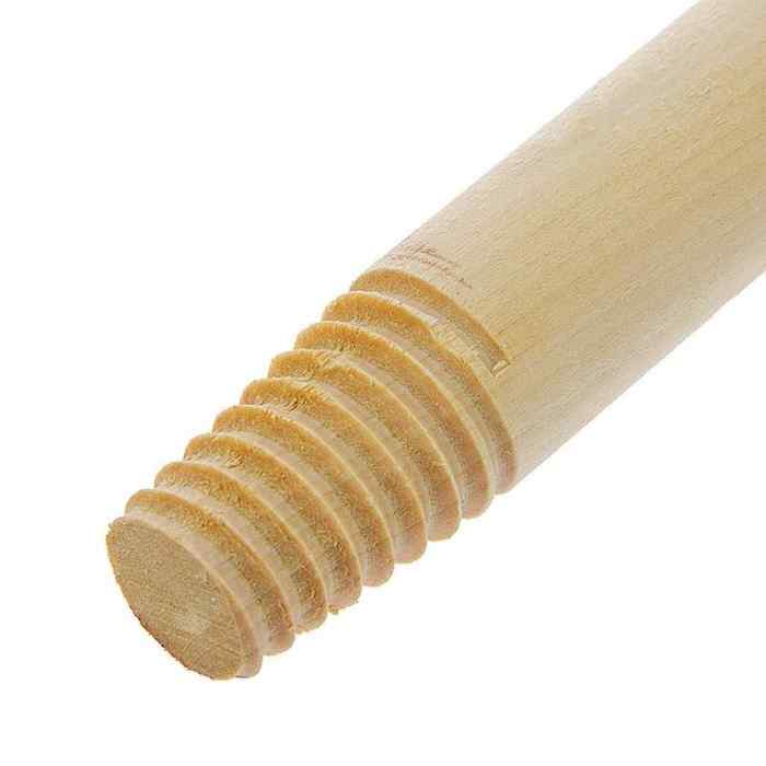 Черенок для щеток, высший сорт с резьбой d-25мм, L- 120 см