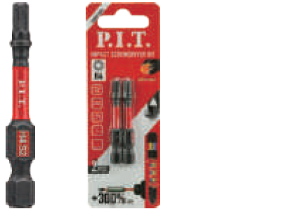 Бита ударная P.I.T. H4x50 мм 2 шт в уп.(ASDR01-50H4)