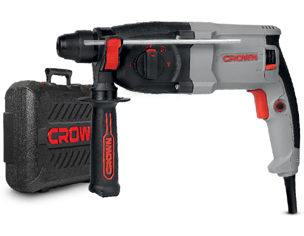 Перфоратор 3-х реж CT18180 BMC (SDS+ , 650Вт. 1,7 Дж  кейс)_акция/ СROWN