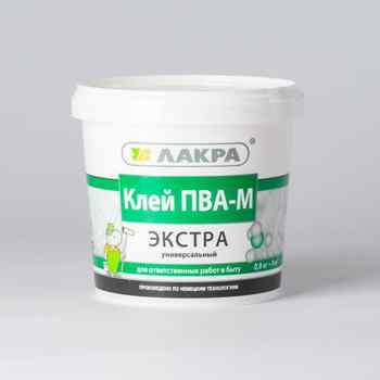 Клей ПВА-М 0,9кг универсальный Экстра
