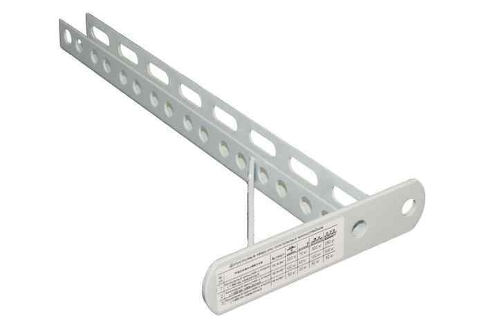 Кронштейн консольный с опорой  L=600 мм