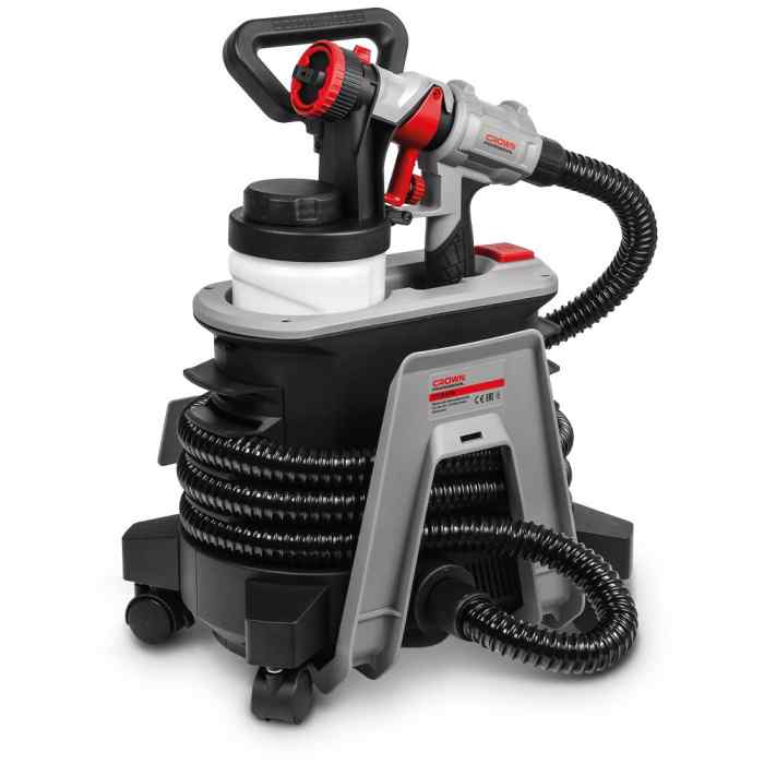 Краскораспылитель 1200Вт/1100 CROWN CT31015 коробка