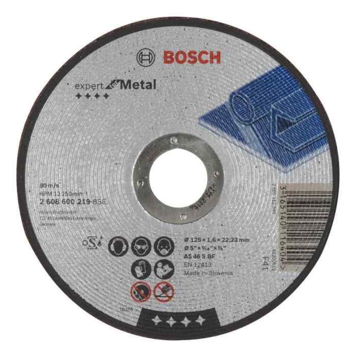 Круг отрезной по металлу 125х1.6х22 / BOSCH (шт)