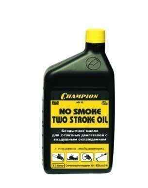 Масло 2-тактное CHAMPION JASO FD 1л полусинтетическое/вместо 952807  