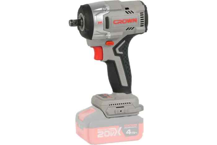 Гайковерт бесщеточ. удар. аккум. CT22062HX(20B, СОЛО, 1/2, 550Н/м коробка)/CROWN