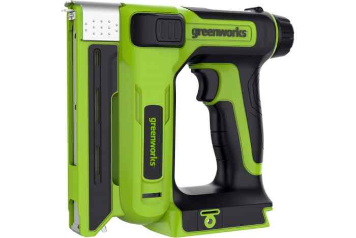 Степлер аккумуляторный G24CS10  (60 шт/мин, магаз.100шт, тип 18GA/Т50)