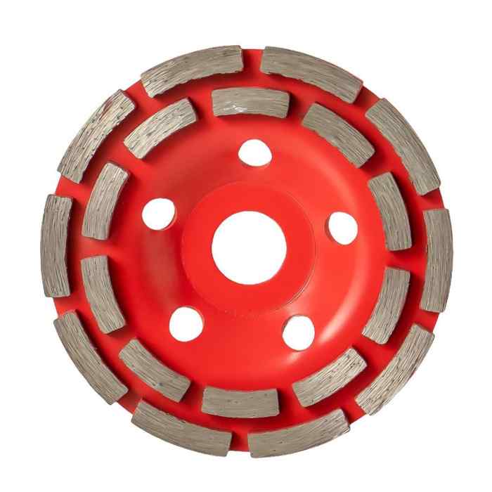 Чашка алмазная "RED CHILI"  Ø 125 х 5,0 х 20сегмент x 22,23