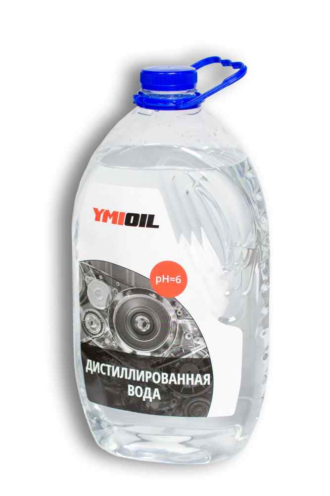 Вода дистиллированная YMIOIL 4л