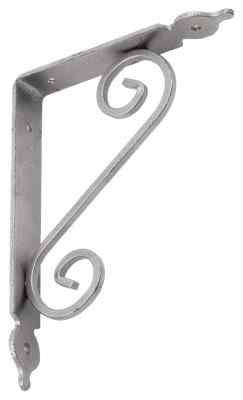 Кронштейн декоративный WOZ 190 HS 190*140 мм серебро