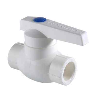 Кран шаровый ПП 25 с белой ручкой Valtec
